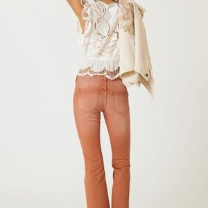 Pilcro and the Letterpress Icon Rust Orange Women's Jeans